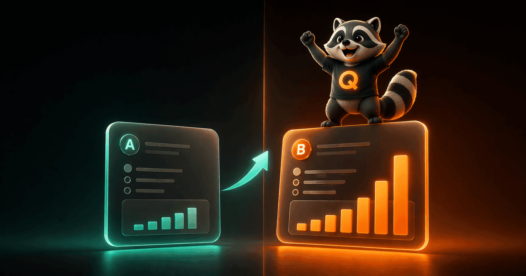 A/B testing quizzes — comparing conversion variants