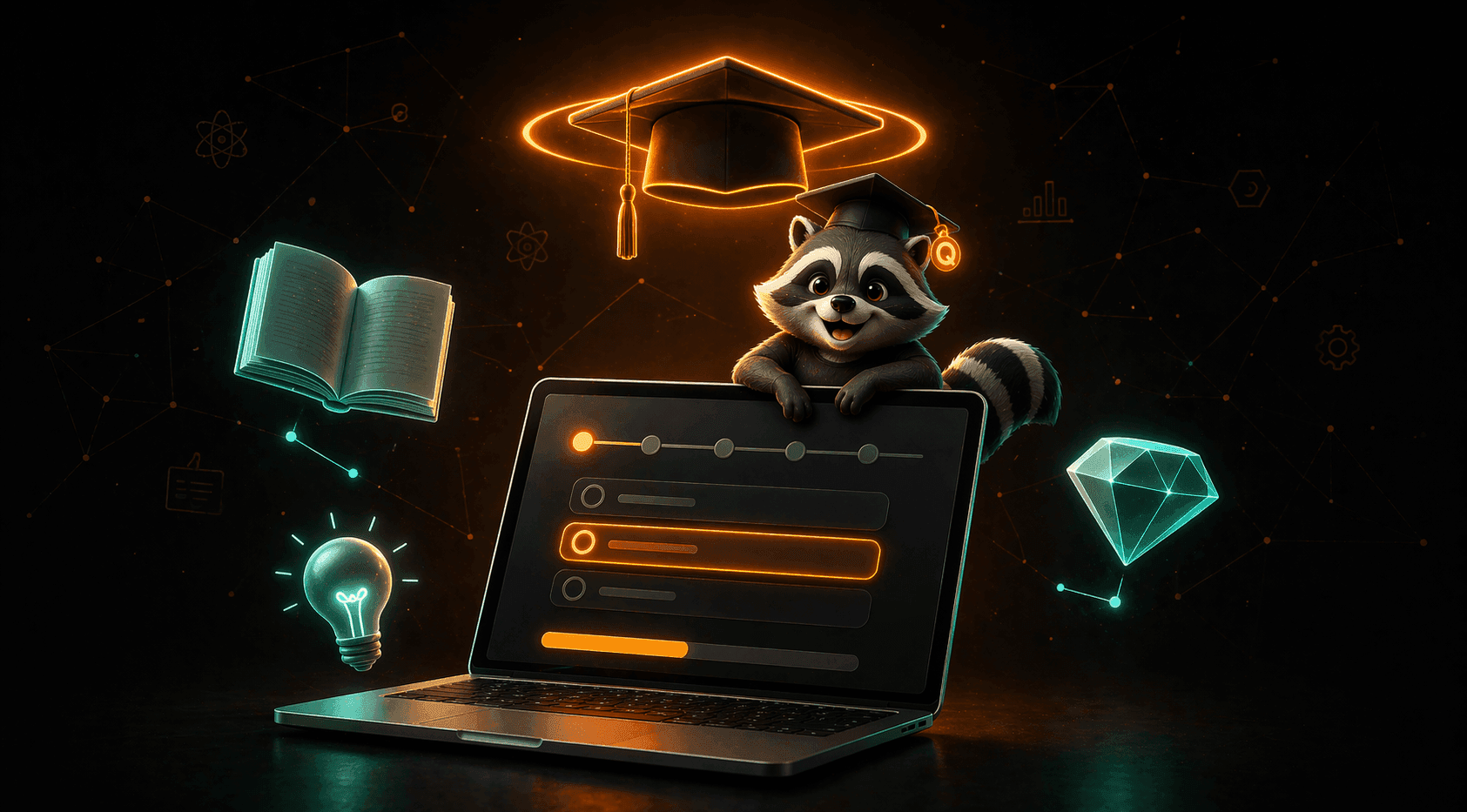 Online school quiz — attracting students through a survey